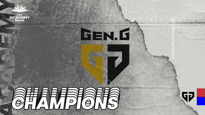 Gen.G LCK Academy LCK Academy - August 2021 & Qualify for LCK Academy 2021 Summer Championship