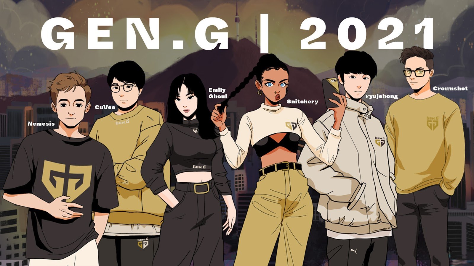 Gen.G signs Nemesis, Crownshot, Ryujehong, and more for 2021 content creation roster